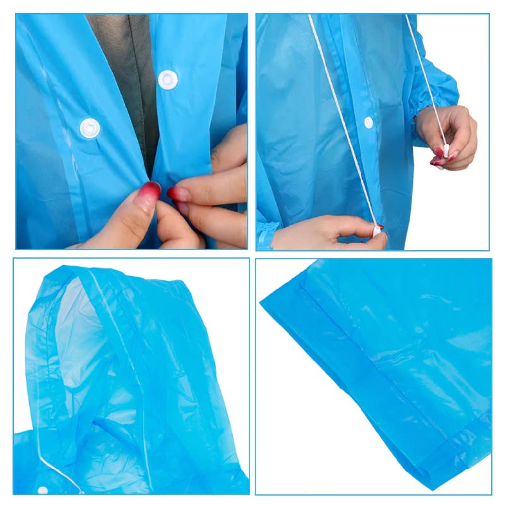 Raincoat | Waterproof EVA Rain Wear | Free Size Barsati