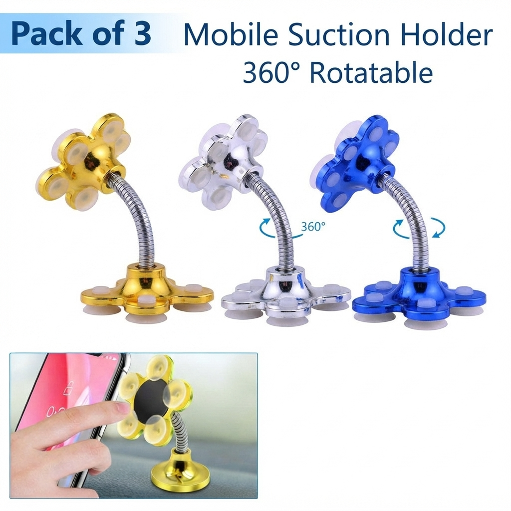 360 Degree Rotatable Motorcycle Bicycle Mobile Phone Holder
