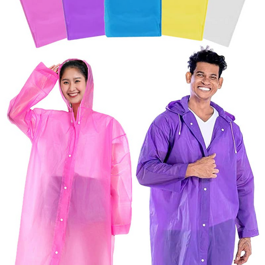 Raincoat | Waterproof EVA Rain Wear | Free Size Barsati